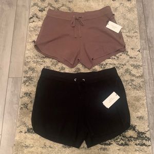 NWT CALVIN KLEIN SHORTS. BLACK IS A XL AND BROWN IS A L. SUPER SOFT